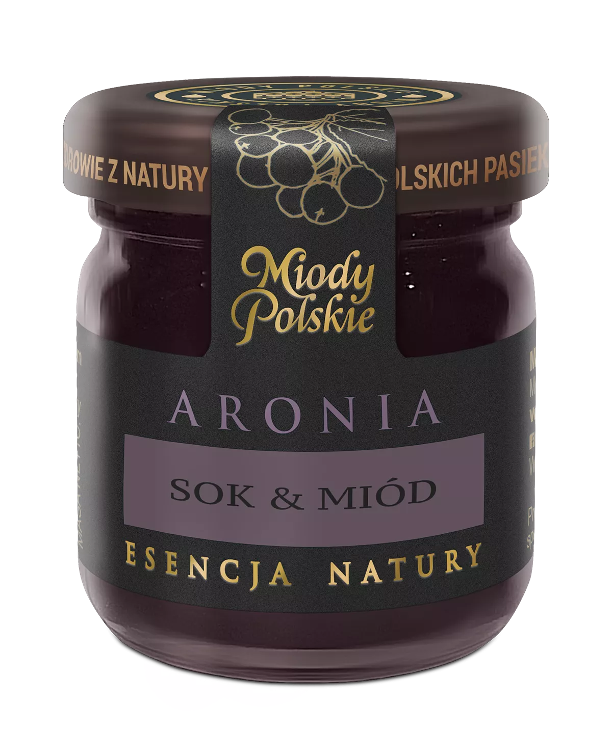 Med se šťávou z černého jeřábu 40g