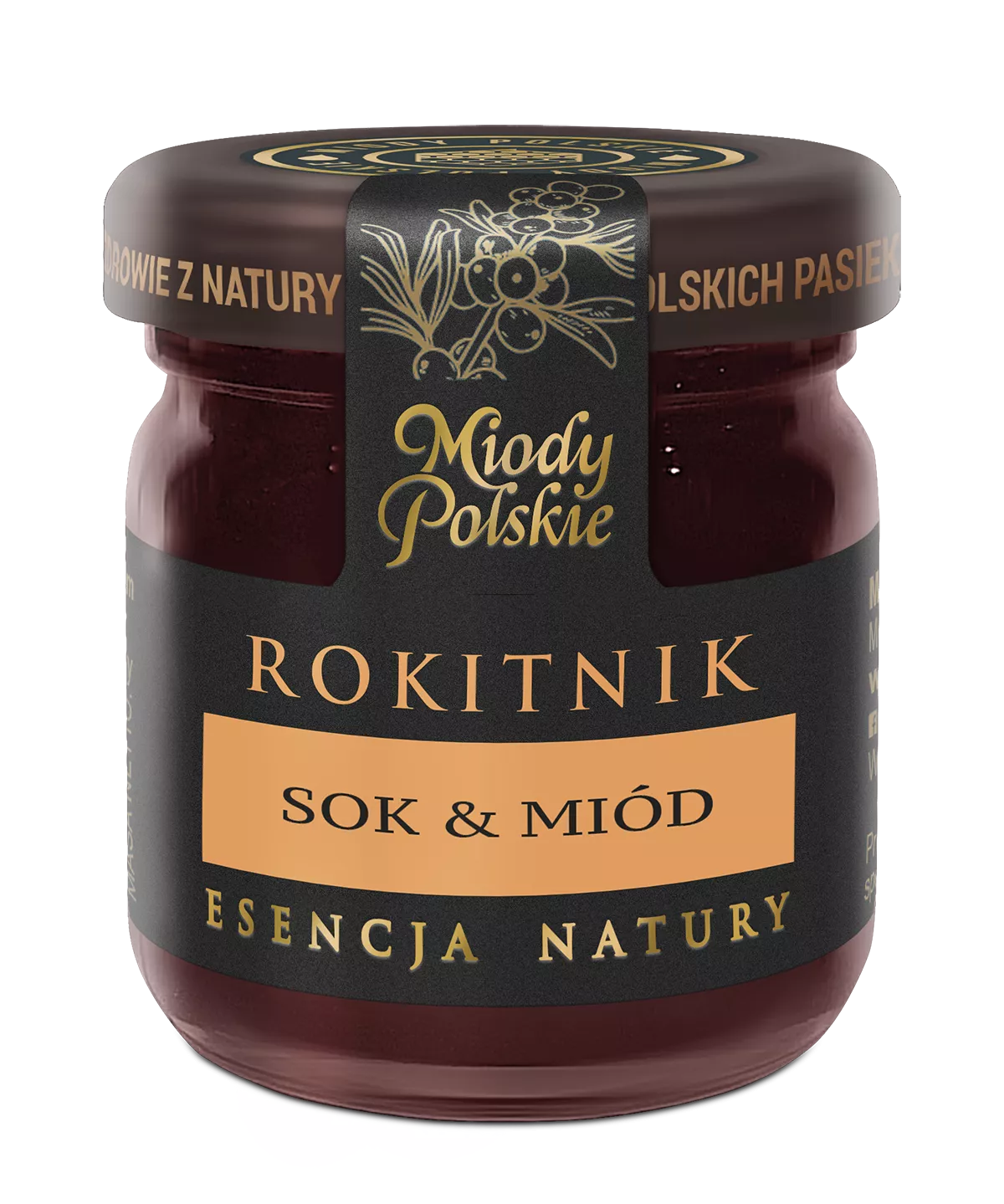 Med se šťávou z rakytníku 40g