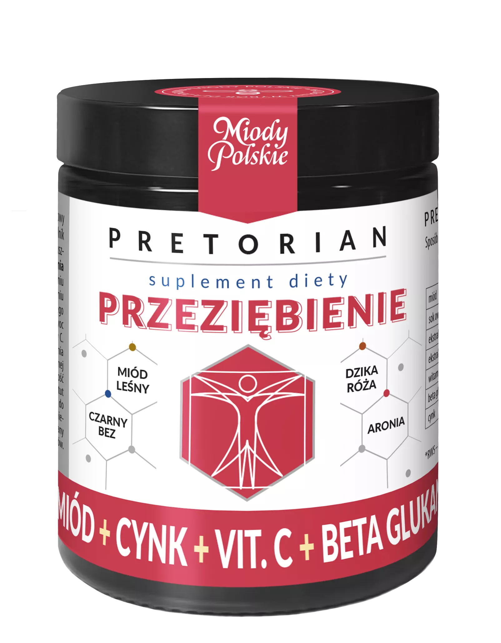 PRETORIAN przeziębienie - Doplněk stravy 240g